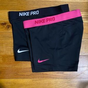Nike Pro Spandex Shorts - BUNDLE